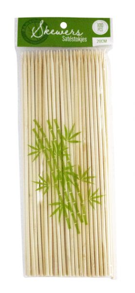 Bambus-Stäbchen - 20 cm, Ø 3 mm
