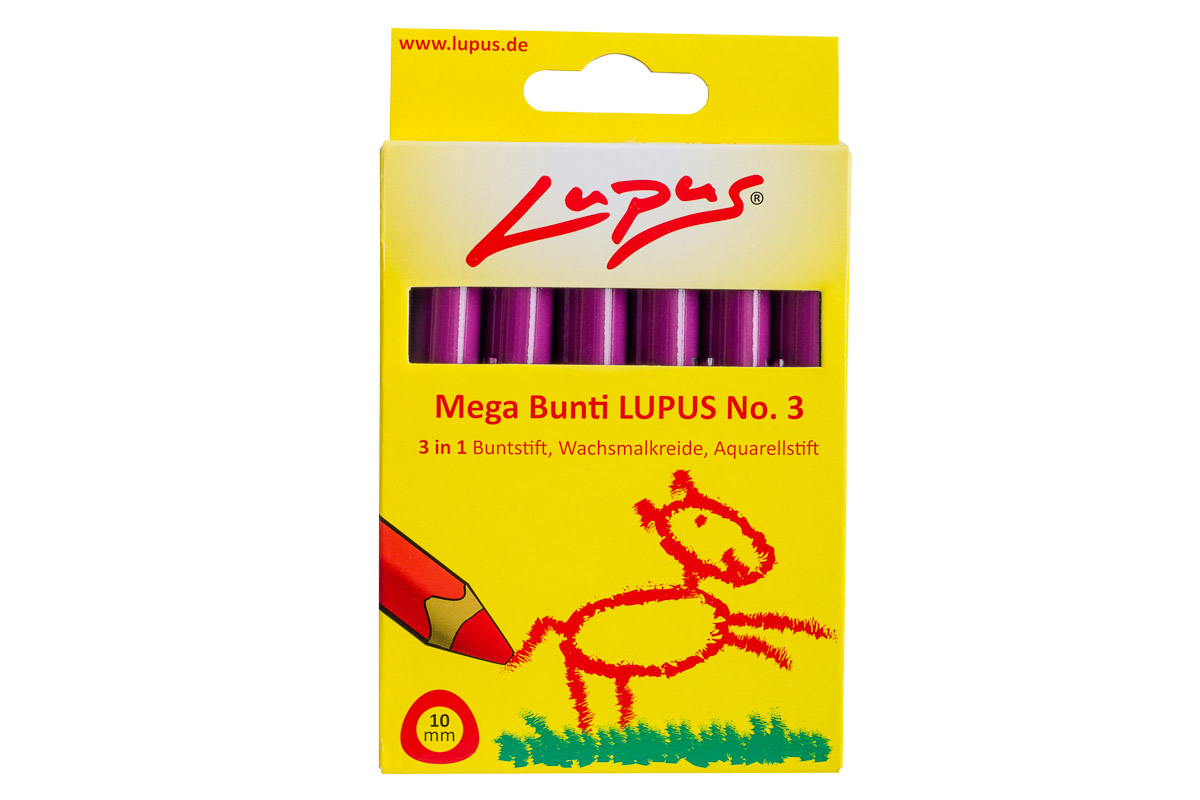 Lupus No. 3 - Mega Bunti   -   6er Set