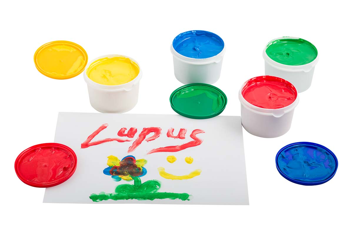 LUPUS Mini Kids Fingerfarbe "2"