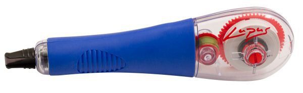 LUPUS Korrekturroller Soft-Grip blau