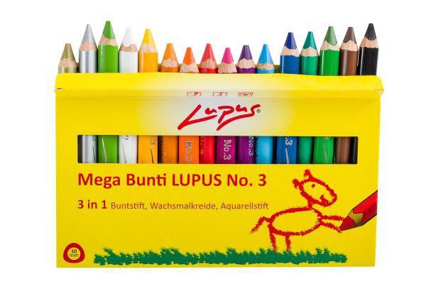 LUPUS No. 3 - Mega Bunti - 16er Set