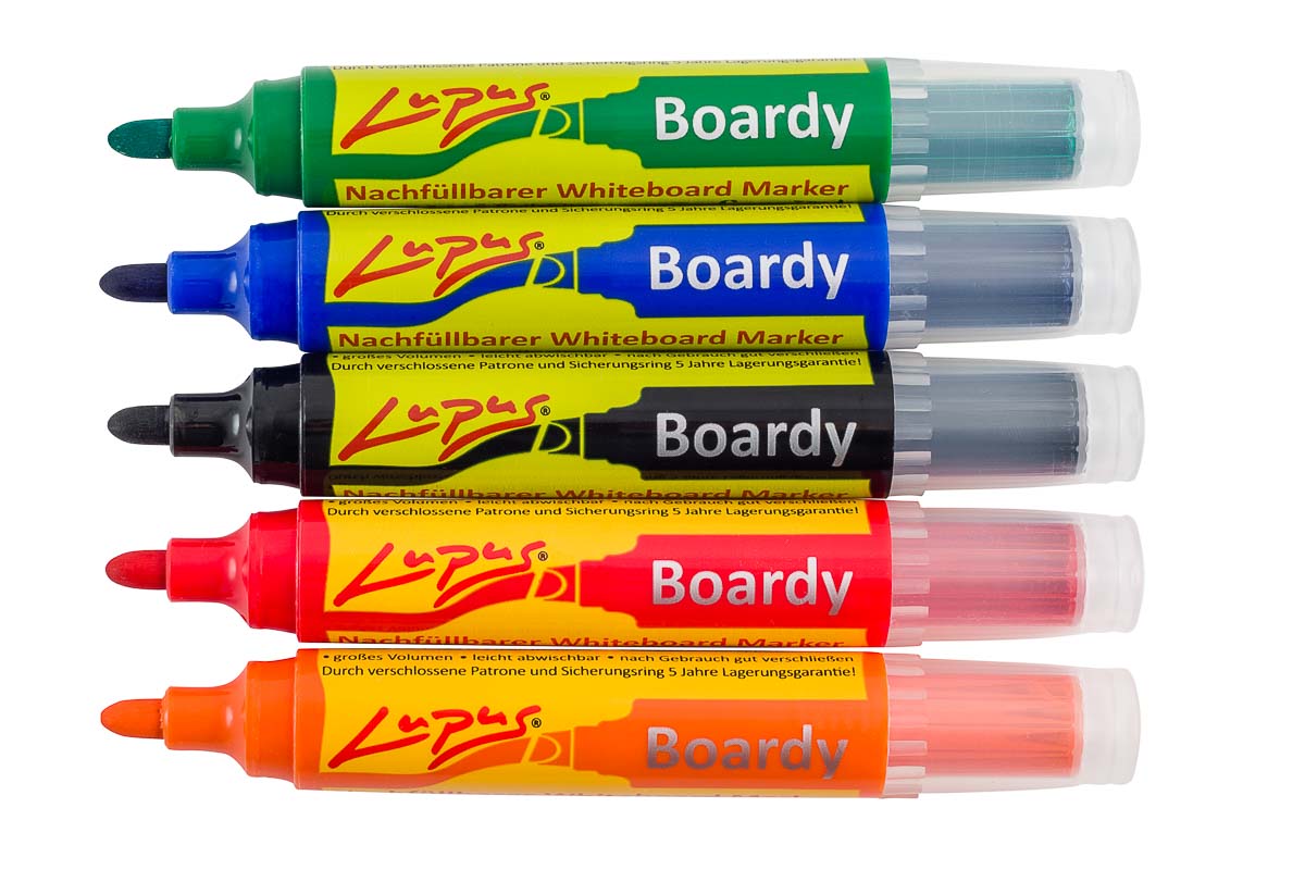 LUPUS "Boardy" mit Rundspitze - Einzelfarben