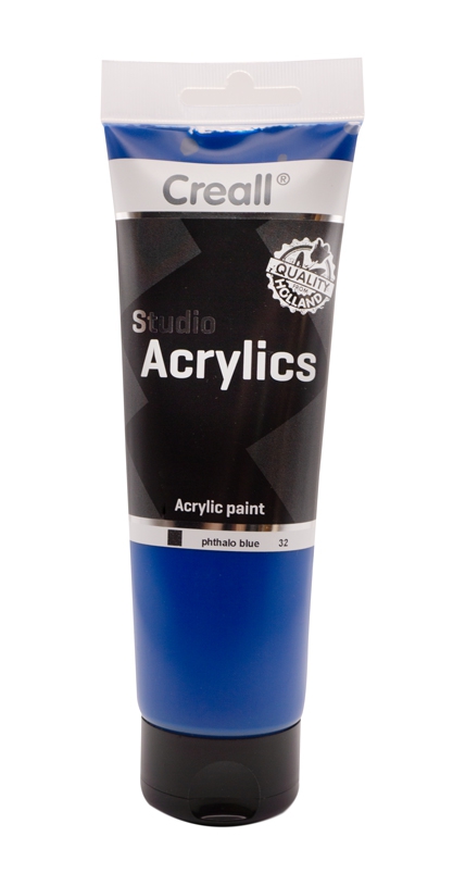 Acrylfarbe - 250 ml - blau