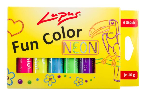 LUPUS Fun Color "NEON" (6 St.)