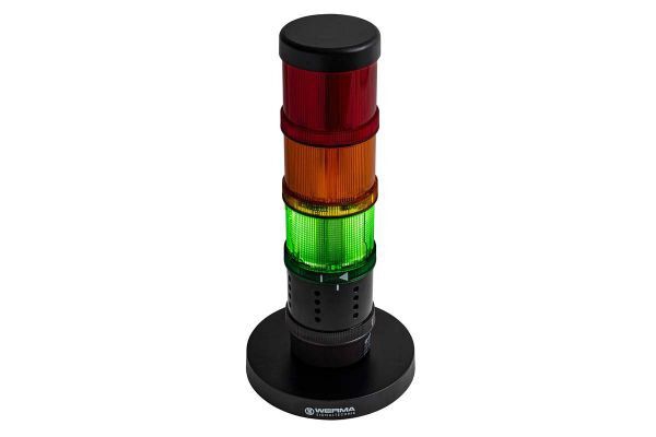 CO2 - Ampel - mit Lichtsignal (grün, gelb, rot)