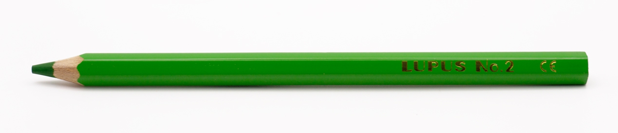 Buntstift LUPUS  No. 2 - hellgrün
